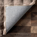 nuLOOM Jeni Checkered 2'6" x 6' Machine Washable Runner Rug for Living Room Bedroom Dining Room Entryway Hallway Kitchen, Taupe by CozyNest Decor