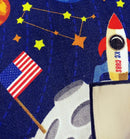KC Cubs 3x5 Outer Space Solar System Toy Car Road Rug – Educational Play Mat Carpet for Kids, Toddlers, Nursery, Classroom, Playroom, Baby Daycare by TinyTreasures Baby Boutique