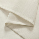 Joydeco Sheer Curtains 72 Inches Long, White Curtains for Living Room 2 Panels Set, Linen Curtains Window Privacy Assured with Light Filtering(W52 x L72 Inch,Linen) by CozyNest Decor