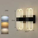 GobekUsa Elliptical LED Wall Lamp for Home Decor Bedside Lighting in Bedroom Living Room