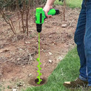 SYITCUN Auger Drill Bit for Planting - 2" X 32" Heavy-Duty Garden Auger Spiral Drill Bit - Bulb Planter Tool & Auger Post Hole Digger - 3/8" Hex Drive Drill by GreenHaven Gardens