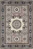 Keen Home Design 6x9 Rug - Machine Washable Area Rug with Non-Slip Backing, Ideal for Living Room, Dining Room, Bedroom - Vintage, Easy Clean, Durable, Low Pile Rug - (6' x 9') by CozyNest Decor