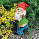 Mood Lab Garden Gnome - Pants Down Gnome - 9.3 Inch Tall Statue Lawn Garden Figurine - for Outdoor or House Decor by GreenHaven Gardens