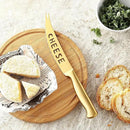 McCook® Kitchen Knife Sets, Golden Titanium Stainless Steel Knives Block Set with Built-in Sharpener by CozyNest Decor