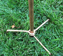 Stanwood Wind Sculpture: Kinetic Copper Triple Spinner - Falling Foliage by CozyNest Decor