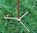 Stanwood Wind Sculpture Kinetic Copper Wind Spinner - Lucky 8 Twirler by CozyNest Decor
