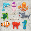 Craftorama Sewing Kit for Kids, Fun and Educational Sea Animal Craft Set for Boys and Girls Age 7-12, Sew Your Own Felt Animals Craft Kit for Beginners, 165 Piece Set by TinyTreasures Baby Boutique