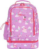 Bentgo Kids 2-in-1 Backpack & Insulated Lunch Bag - Durable 16” Backpack & Lunch Container in Unique Prints for School & Travel - Water Resistant, Padded & Large Compartments (Fairies) by TinyTreasures Baby Boutique