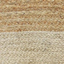 REDEARTH · Cube Pouf Ottoman - Braided Pouffe Accent Sitting Square Footrest for Living Room, Bedroom, Nursery, kidsroom, Patio, Gym; 100% Jute Set of 2 (14.5"x14.5"x16"; Natural Ivory) by CozyNest Decor
