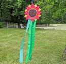 Madrona Brands Red Flower Windsock | Durable Outdoor Hanging Decoration | Yard, Garden, Patio, Home and More | 42-Inch by GreenHaven Gardens