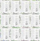 Seed Needs Herb Seeds Variety Pack Culinary Herb Collection (12 Individual Packets for Planting Indoors or Outdoors) Grow Your Own Herb Garden - Heirloom, Non-GMO by GreenHaven Gardens