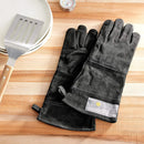 Outset 76604 Leather One-Size Grill Gloves, 15 inch, Black by GreenHaven Gardens