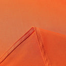 sancua Rectangle Tablecloth - 70 x 120 Inch - Stain and Wrinkle Resistant Washable Polyester Table Cloth, Decorative Fabric Table Cover for Dining Tables, Buffet Parties and Camping, Orange by CozyNest Decor