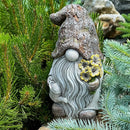 Mood Lab Garden Gnome - Key Hider Gnome Figurine - 9.25 Inch Lawn Statue - for Outdoor or House Decor by GreenHaven Gardens
