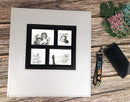 RECUTMS Photo Album Self Adhesive Magnetic DIY Scrapbook 60 Pages 13.3 x 13.4 (Inches) Accommodate 8X10 6X8 5X7 4X6 Photo Wedding Album Memory Book (Silver) by TinyTreasures Baby Boutique