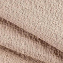 Elvana Home 100% Cotton Bed Blanket, Breathable Bed Blanket Twin Size, Cotton Thermal Blankets Twin, Perfect for Layering Any Bed for All Season, Beige by CozyNest Decor
