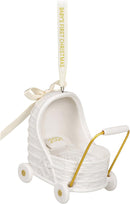 Hallmark Keepsake Christmas Ornament 2024, Baby's First Christmas Pram, Porcelain, Baby Gift by TinyTreasures Baby Boutique