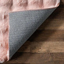 nuLOOM 5' x 8' Cozy Plush Area Rug, Machine Washable, Non-Slip, Soft Fluffy Shag Carpet for Living Room Bedroom Kids Room Nursery Home Decor, Jeni Blush by CozyNest Decor