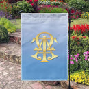 Alpha Tau Omega Licensed Flag Garden Flag Banner Yard Decor Outdoor Decoration (Alpha Tau Omega