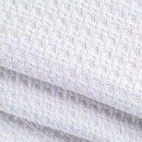 Elvana Home 100% Cotton Bed Blanket, Breathable Bed Blanket Full - Queen Size, Cotton Thermal Blankets Full - Queen, Perfect for Layering Any Bed for All Season, White by CozyNest Decor
