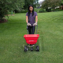 EarthWay 2050P 80lb Broadcast Spreader, Lawn Aerator, Fertilizer Spreader, 80lb Capacity, Pre-Assembled, with Rustproof Poly Hopper and Adjustable Drop Rate for Lawn Care & Seed Spreading by GreenHaven Gardens