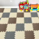 YIMINYUER® 25 Tiles (30cm×30cm×1cm Each Tile) Baby Soft Puzzle Play Mats, Kids Thick EVA Foam Floor, Toddlers & Children's Soft Interlocking Mat R06R10R12G301025 by TinyTreasures Baby Boutique