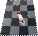 YIMINYUER® 20 Tiles (30cm×30cm×1cm Each Tile) Baby Soft Puzzle Play Mats, Kids Thick EVA Foam Floor, Toddlers & Children's Soft Interlocking Mat R04R12G301020 by TinyTreasures Baby Boutique