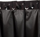 Amazon Basics Portable Blackout Curtain Shade with Suction Cups, 50" W x 78"L, 2-Pack, Moon and Stars by TinyTreasures Baby Boutique