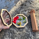 2PCS Natural DIY Kaleidoscope Kit, New Wooden Magic Rotating Kaleidoscope Making Set for Nature Lovers, Best Gift, Outdoor Classic Handmade Education Toys by TinyTreasures Baby Boutique
