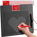 Large Magnetic Drawing Board for Kids & Toddlers with Beads and Magnet Stylus Pen - Magnetic Tablet Toy for Airplane & Car Ride Activities for Kids by TinyTreasures Baby Boutique