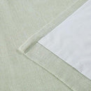 Vision Home Soft Green Pinch Pleated Full Blackout Curtains Linen Blended Room Darkening Window Curtains 63 inch for Living Room Bedroom Thermal Insulated Pinch Pleat Drapes with Hooks 60" Wx63 Lx1