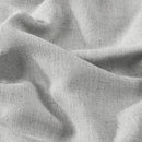 Vision Home Light Grey Pinch Pleated Full Blackout Curtains Linen Blended Room Darkening Curtain Panels 108 inch for Living Room Bedroom Thermal Insulated Pinch Pleat Drapes with Hooks 40" Wx108 Lx2 by CozyNest Decor