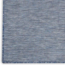 Nourison Positano Indoor/Outdoor Navy Blue 2'2" x 10' Area Rug, Easy Cleaning, Non Shedding, Bed Room, Living Room, Dining Room, Backyard, Deck, Patio (2x10) by GreenHaven Gardens