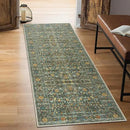 Keen Home Design 2x7 Rug - Machine Washable Runner Rug with Non-Slip Backing, Ideal for Hallway, Entryway, Kitchen, Laundry Room - Vintage, Easy Clean, Durable, Low Pile Rug - (2'6" x 7') by CozyNest Decor