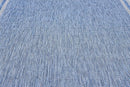 Unique Loom Outdoor Border Collection Area Rug - Soft Border (8' x 11' 4" Rectangle, Blue/ Ivory) by GreenHaven Gardens