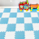 YIMINYUER® 25 Tiles (30cm×30cm×1cm Each Tile) Baby Soft Puzzle Play Mats, Kids Thick EVA Foam Floor, Toddlers & Children's Soft Interlocking Mat R01R07G301025 by TinyTreasures Baby Boutique