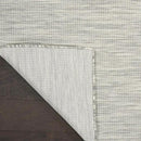 Nourison Positano Indoor-Outdoor Light Grey 5' x 7' Area Rug, Easy Cleaning, Non Shedding, Bed Room, Living Room, Dining Room, Backyard, Deck, Patio (5x7) by GreenHaven Gardens