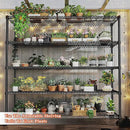 REIBII 73" H Storage Shelves Wire Shelving with Wheels 3200 lbs Heavy Duty Steel Metal Shelving Unit Shelf Rack for Warehouses,Garage, Kitchen, School,Commercial,73" H X 60”W X 18" D by CozyNest Decor