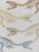 JONATHAN Y Machine-Washable Cream/Multi Indoor Area Rug, 8x10, Kingdarr T-Rex Modern, Casual, Kids & Novelty for Living Room, Dining Room, Bedroom, Kitchen Easy-Cleaning, Non-Shedding (KDW103A-8) by CozyNest Decor