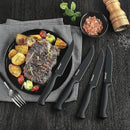 McCook® Knife Sets,German Stainless Steel Knife Block Sets with Built-in Sharpener, Black by CozyNest Decor