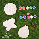 Creative Roots Paint Your Own Butterfly, Ladybug & Sun Stepping Stone by Horizon Group USA, 1 box of 3 count by TinyTreasures Baby Boutique