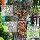Mood Lab Tree Face Decor - Outdoor Tree Bird Feeder - Old Man Tree Face Decoration - Tree Garden Hugger - Yard Art Statues by GreenHaven Gardens
