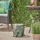 Christopher Knight Home Salome Elephant Garden Stool, Copper Patina by CozyNest Decor