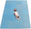 YIMINYUER® 20 Tiles (30cm×30cm×1cm Each Tile) Baby Soft Puzzle Play Mats, Kids Thick EVA Foam Floor, Toddlers & Children's Soft Interlocking Mat R07G301020 by TinyTreasures Baby Boutique