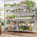 REIBII 1500LBS Storage Shelves 61.7''W Wire Shelving Unit 5 Tier Metal Shelving for Storage Rack Shelves Heavy Duty Garage Shelf Pantry Shelves Kitchen Shelving, 61.7" W*72.4" H*15.8" D, Chrome by CozyNest Decor