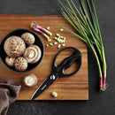 McCook® Premium Black Knife Sets,German Stainless Steel Kitchen Knives Block Set with Built-in Sharpener by CozyNest Decor