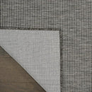 Nourison Home Positano Charcoal 2' x 6' Area Rug Easy Clean, Non Shedding, Bed Room, Living Room, Dining Room, Kitchen (6' Runner) by CozyNest Decor