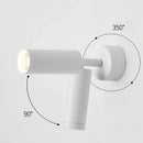 GobekUsa Adjustable Metal Spotlight LED Wall Lamp Fixture - Indoor Wall Light