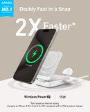 Anker MagGo Wireless Charging Station (Foldable 3-in-1) by Anker
