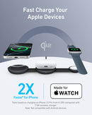 Anker MagGo Wireless Charging Station (3-in-1, Foldable Pad) by Anker